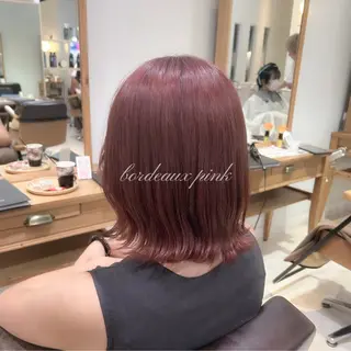 ミディアム 透明感カラー☁️岩永 侑奈のヘアスタイル