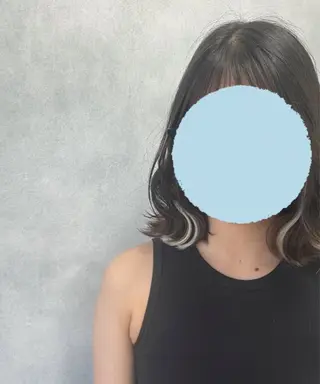 ミディアム 🌶F-CODE RINA🌶のヘアスタイル