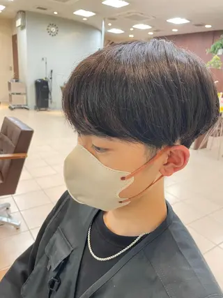 パーマ メンズ 北林 秀悟のヘアスタイル