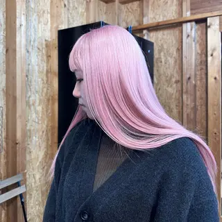 ロング 🍀ブリーチ屋さん/ ダブルカラー・あずみのヘアスタイル