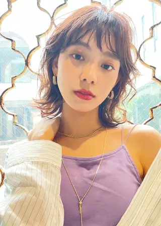 ミディアム カラー パーマ ヘアアレンジ メンズ キッズ ネイル マツエク・マツパ 韓国ヘア🫧 KAZUTOのヘアスタイル