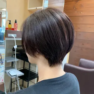 ショート カラー 似合わせ/前髪カット /店長   村上直也のヘアスタイル