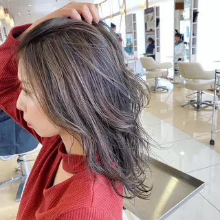 カラー SALOWIN栄 高須大貴のヘアスタイル