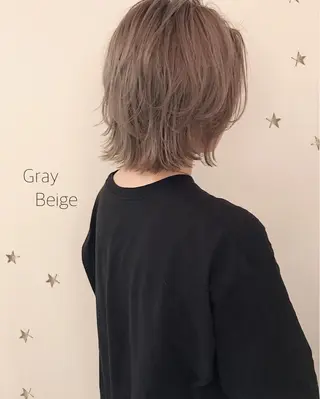ショート カラー 市川 千夏のヘアスタイル