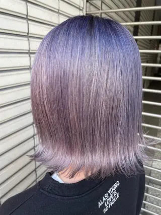 ショート カラー NINE+/代表 ブリーチ特化型サロンのヘアスタイル