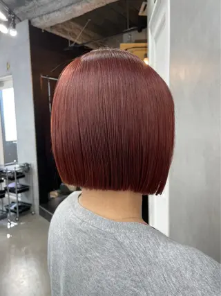 ショート カラー Rico / bob/グレージュのヘアスタイル