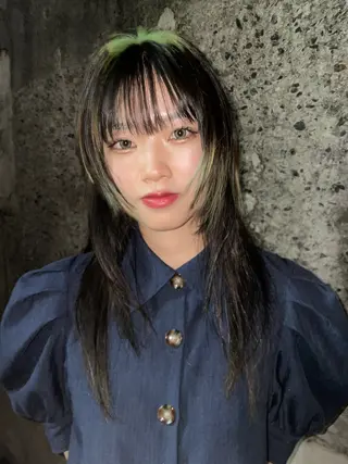 ロング カラー ﾃﾞｻﾞｲﾝｶﾗｰ /ﾕｳﾀﾏﾝ👽のヘアスタイル