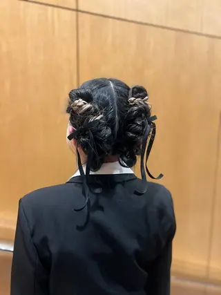 ヘアアレンジ 髪質改善/レイヤー 暖色/shiinaのヘアスタイル