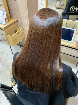 セミロング 佐藤 森夏のヘアスタイル