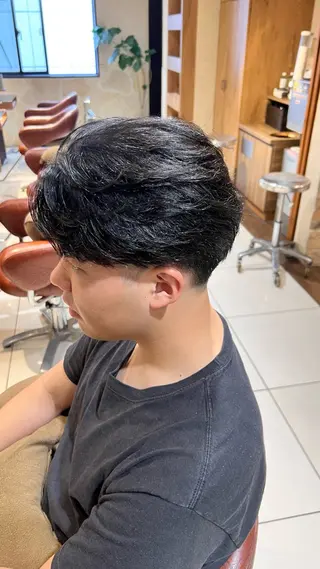 ショート メンズ 新宿/メンズパーマ/ メンズ特化/和田瑞生のヘアスタイル