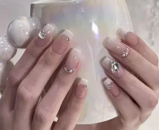 ネイル By moonネイル 🌷ワンホン/韓国風のネイルデザイン