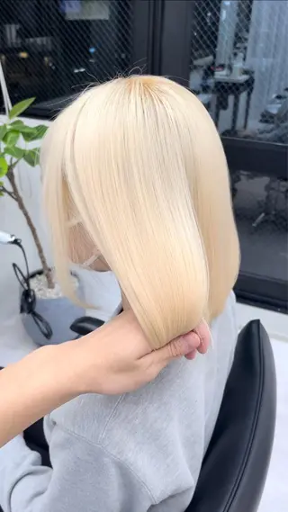 ミディアム カラー 高島大登/顔周り /レイヤーカットのヘアスタイル