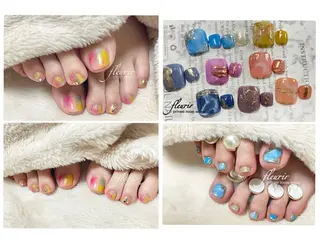 ネイル フルリール 【プライベートサロンのネイルデザイン