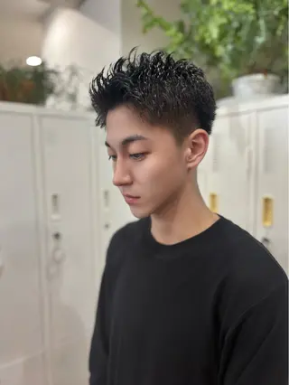 メンズ 髪質改善／縮毛矯正 関根青葉のヘアスタイル