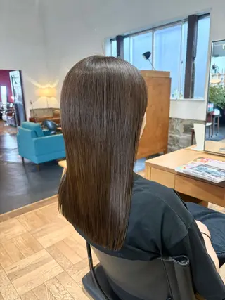 ロング 《nico》 髙橋秋花🖤🧡のヘアスタイル