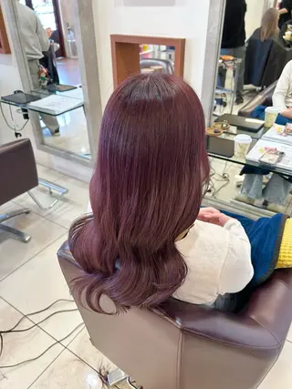 ロング トップスタイリスト 林すずかのヘアスタイル