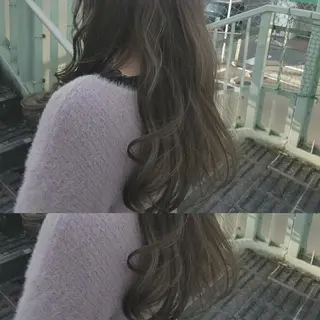 ロング 今中 小百合のヘアスタイル