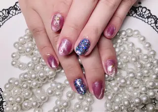 ネイル マジック ミラーのネイルデザイン