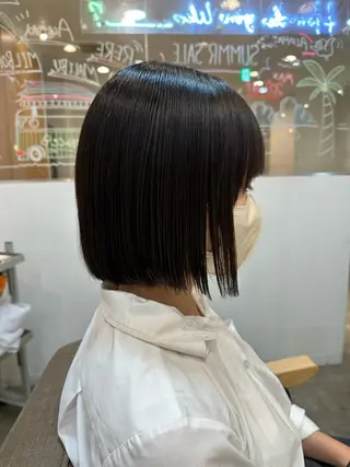 ミディアム ボブ特化美容師 /荒井悠葵のヘアスタイル