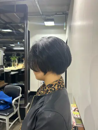 ショート unsarto所属・レイヤー💫パーマ 🌙 nanacoのヘアスタイル