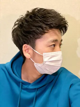 ショート メンズ 高橋 柊和のヘアスタイル