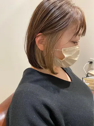 カラー yuu /N° 大分中央町店のヘアスタイル