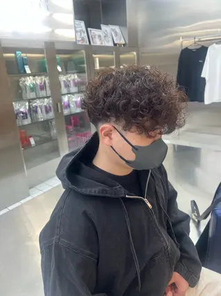 パーマ メンズ fifth PARK所属・fifth PARK HIN★T★のヘアスタイル