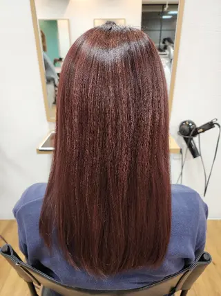 ロング カラー 近森 美帆[モーラ高石店]のヘアスタイル