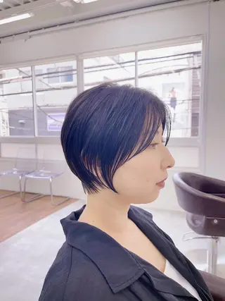 ショート sii.カット特化 田村悠悟のヘアスタイル