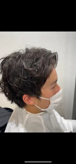 パーマ メンズ 中村 誠也のヘアスタイル