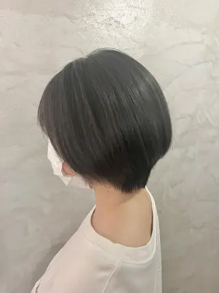 ショート カラー 透明感カラー/ ブリーチ無し/RYOのヘアスタイル