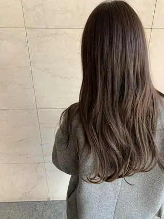 ロング カラー SHU NTAのヘアスタイル