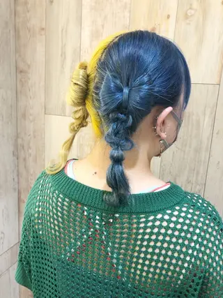 ロング ヘアアレンジ 【ディレクター 🧸🤍田澤　唯那】のヘアスタイル