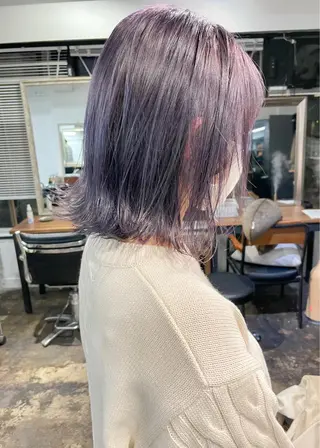 ショート カラー メンズパーマ メンズ特化ryoのヘアスタイル