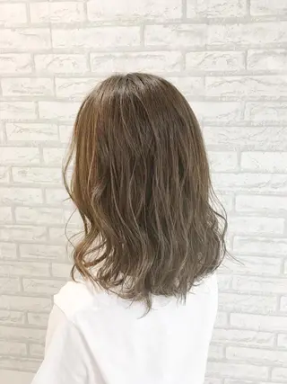 ミディアム カラー NYNY四條畷店 森 亮人のヘアスタイル