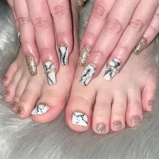 ネイル Feel ‪‪☺︎‬Yuriaのネイルデザイン