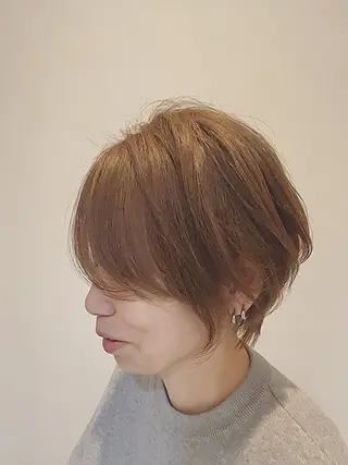 ショート カラー 🎖大人ショート🎖 河越守のヘアスタイル