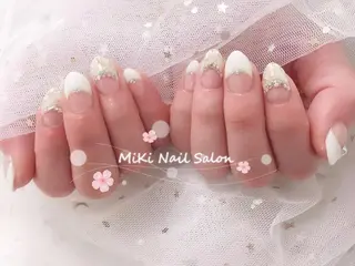 ネイル MiKi Nai池袋 長さだし得意のネイルデザイン