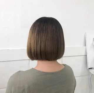ミディアム miku🌿‬ メンズバレイヤージュのヘアスタイル