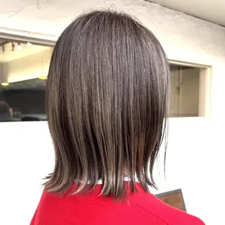 ミディアム カラー alpha松戸 🍓武田さくら🦊のヘアスタイル