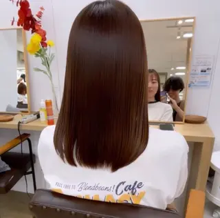 ミディアム 髪質改善/縮毛矯正/ 艶髪/池袋/あつしのヘアスタイル