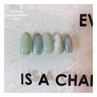 ミディアム ネイル 👑enen style👑のネイルデザイン