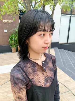 ショート カラー ヘアアレンジ yuka .のヘアスタイル