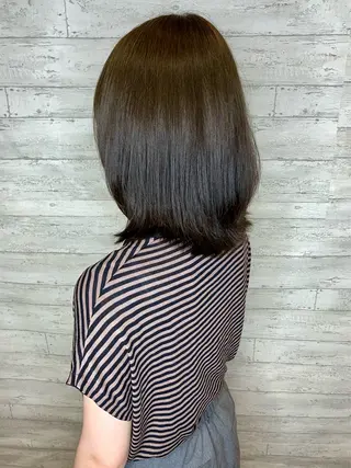 ミディアム カラー 小池 穂果/ 府中のヘアスタイル