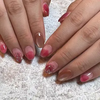 ネイル 自由が丘サロン あやめ💅のネイルデザイン