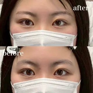 アイブロウ 美眉waxアイブロウ 彼女とまつ毛crimの眉毛・アイブロウイメージ