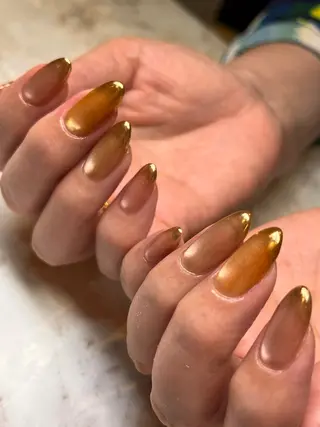 セミロング KINUGASA YUKAのネイルデザイン