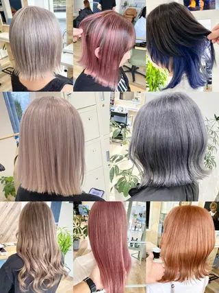 ケアブリーチ 黒瀬有汰のヘアスタイル
