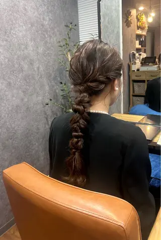 ロング ヘアアレンジ cocoa船橋🦄 chinamiのヘアスタイル