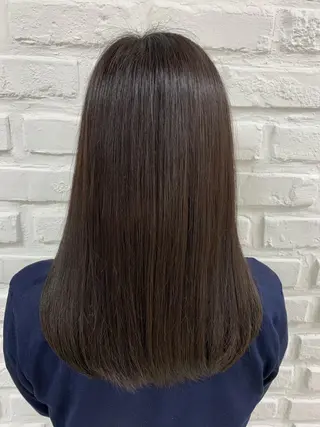 セミロング カラー 【メンズ縮毛矯正/ Ryoka】のヘアスタイル